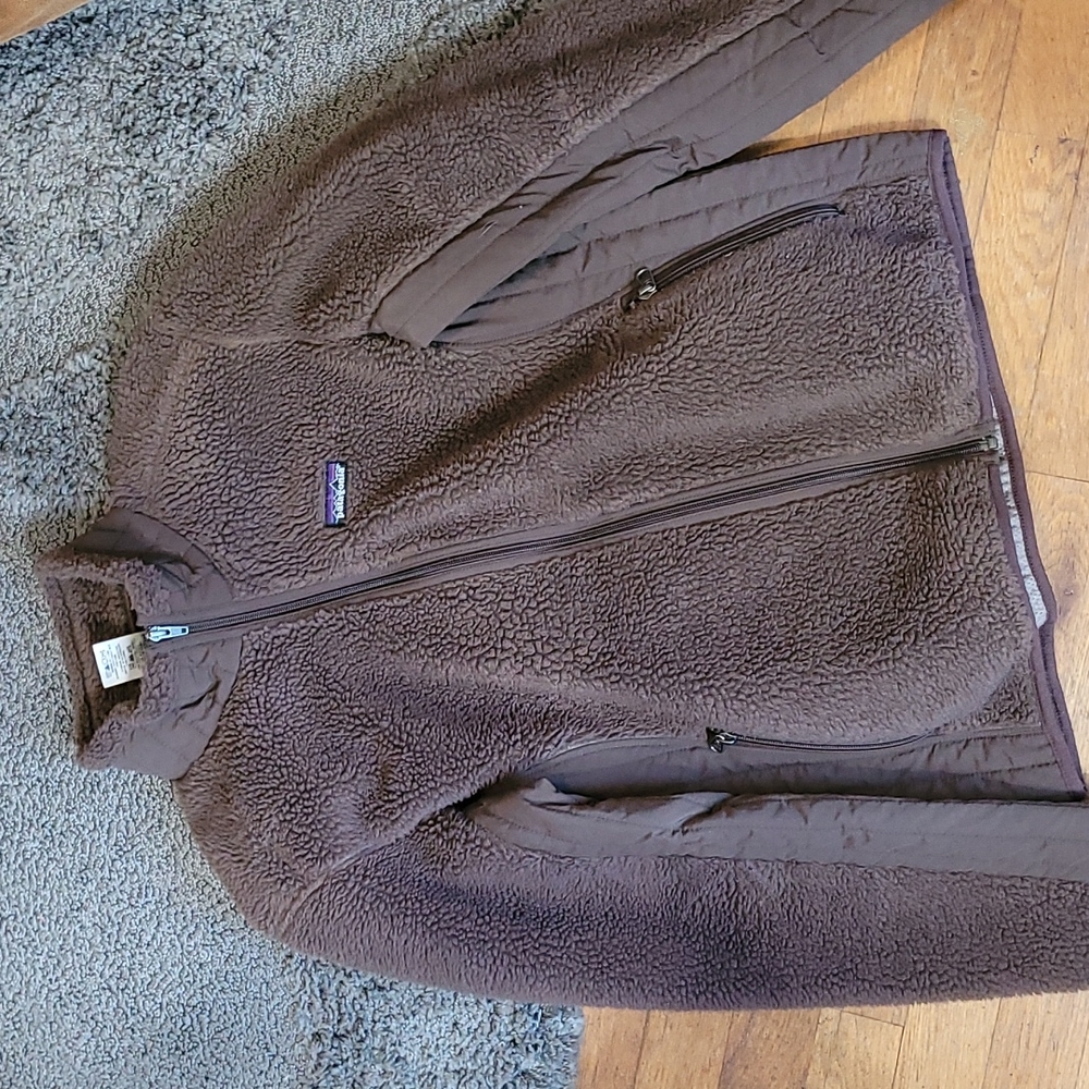 Sold // patagonia retro X pile fleece full zip large women's - Picture 8 of 8